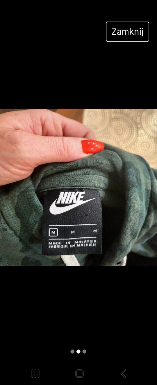 Bluza młodzieżowa Nike rozm M okolo 164-170