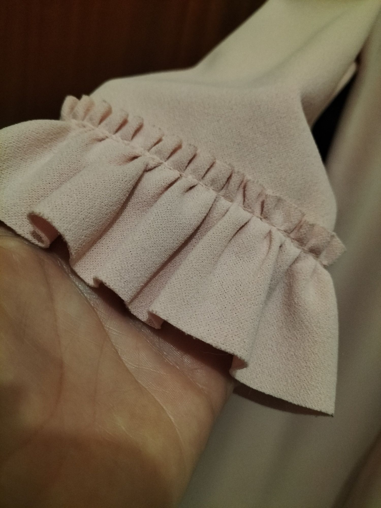 Vestido S rosa bebé