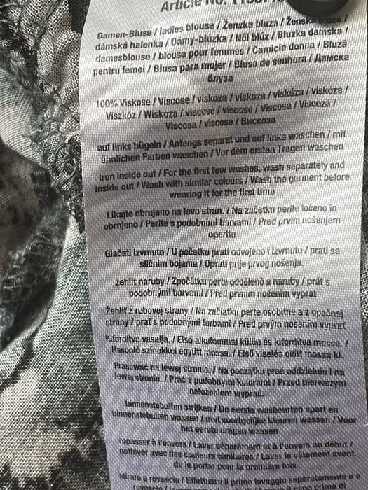 Wiskozowa w 100% sukienka rozmiar 44