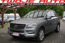 Mercedes-Benz ML GWARANCJA 3.0CDi258PS 4Matic Pneumatyka NiskiPrzebiegSuperStan Zamiana