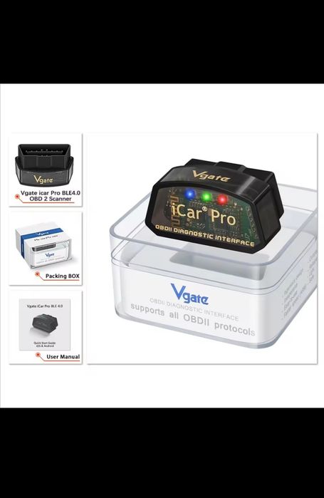 Vgate iCar Pro BT4.0 OBD2 – Diagnostyka dla iOS i Androida