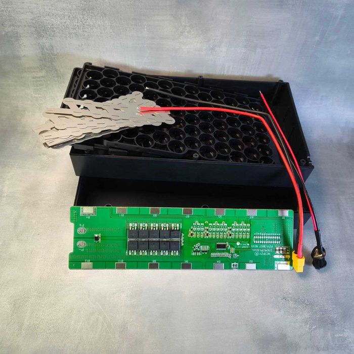 Корпус для аккумулятора электровелосипеда 48V 13S 30Ah с BMS 18650