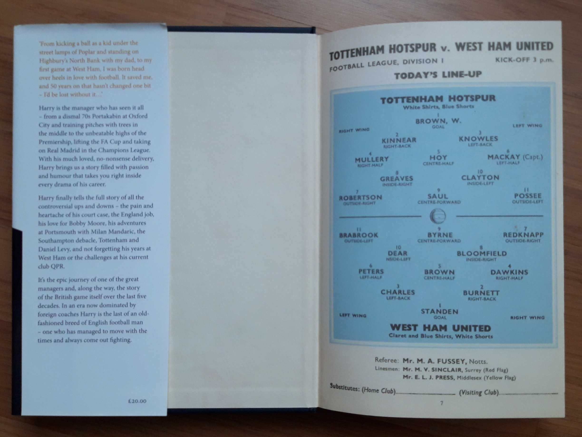 Harry Redknapp / Always Managing: My Autobiography