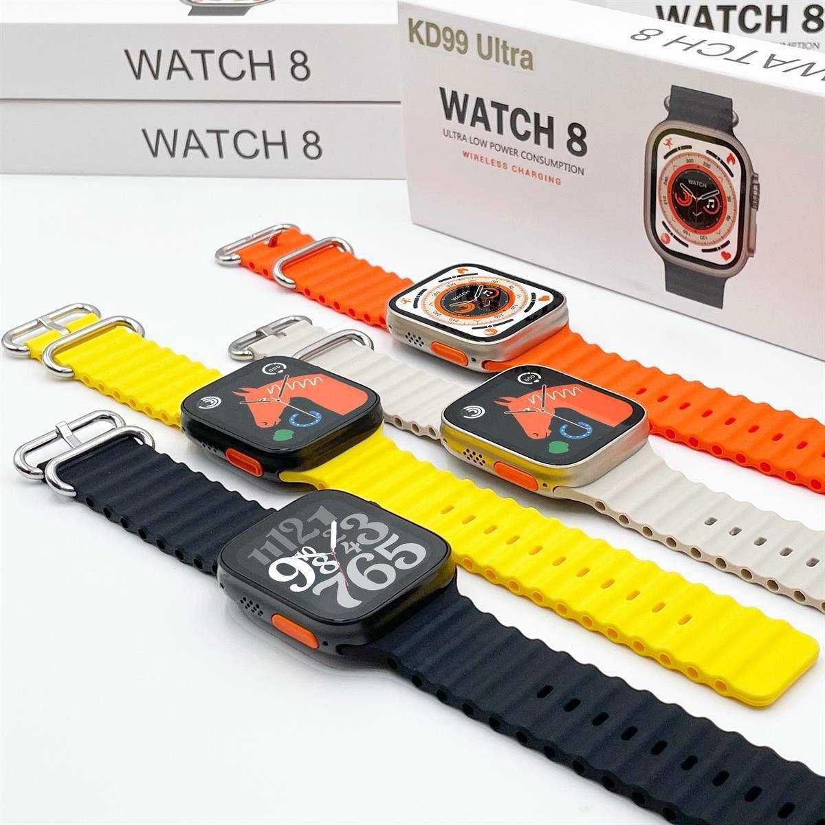 Смарт годинник KD99 Ultra ( watch 8) 49мм Smart Watch Білий