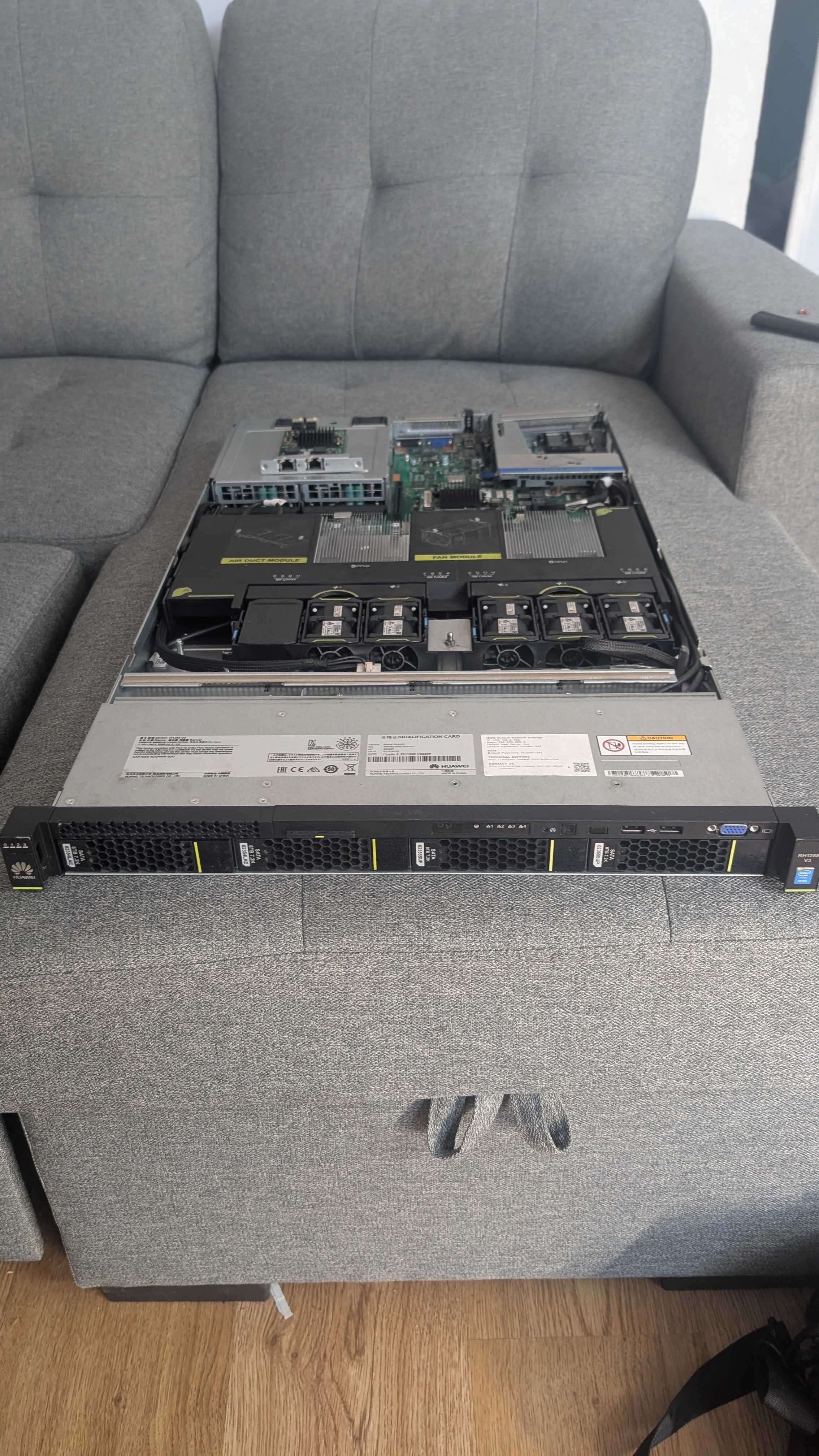 Servidor Huawei RH1288 V3 + Rails