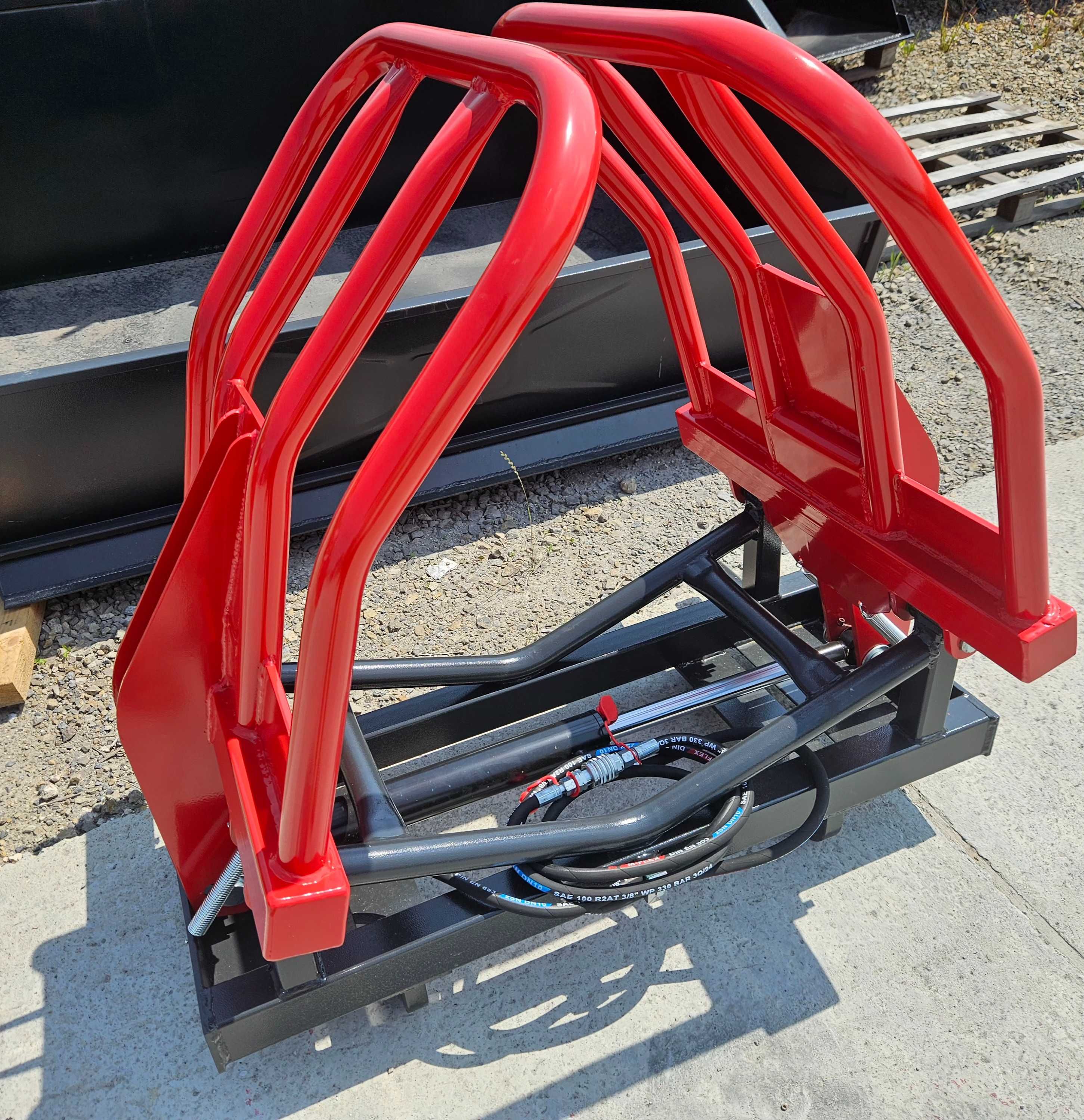 renomowany chwytak do bel METAL-TECHNIK euro/sms/mx/tłok/JCB MERLO itd