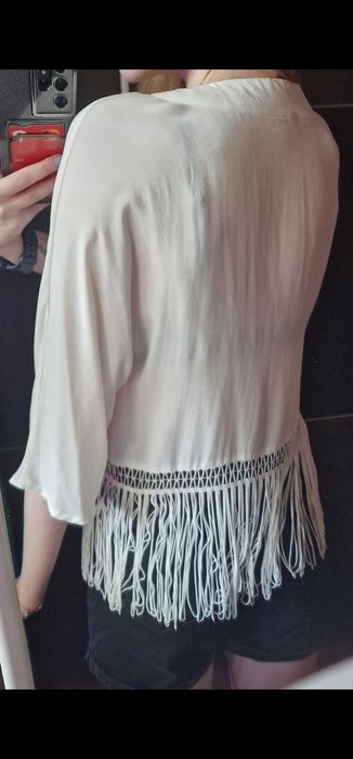Bluzka z frędzlami
