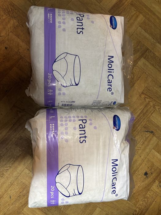 Pieluchomajtki - Molicare, Rozmiar L. Dwa opakowania