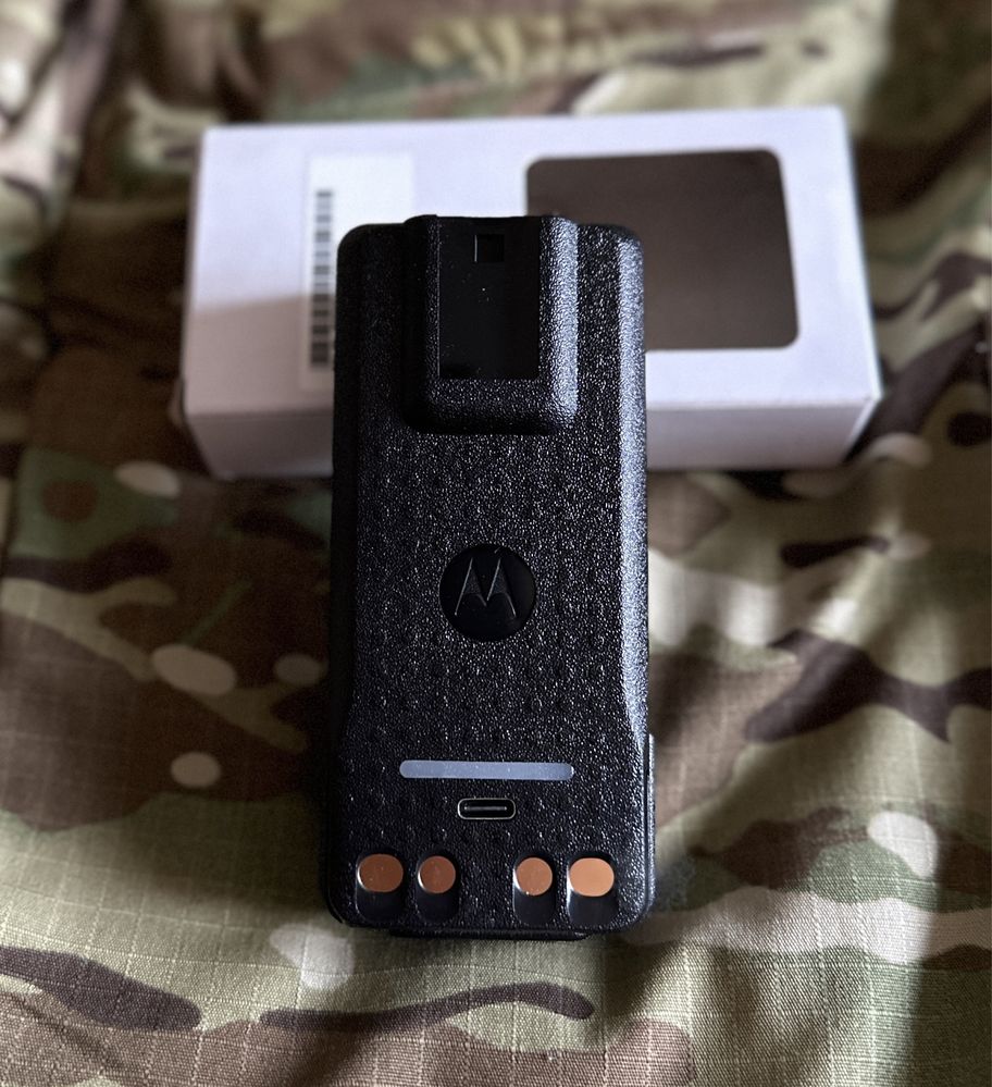 Аккумулятор 5000 mah для рации motorola батарея моторола dp4400 type-c