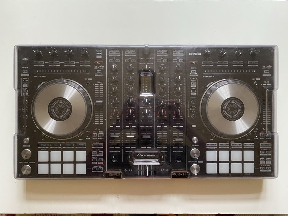 Kontroler Pioneer DDJ-SX2 + Pleksi zabezbieczające + Futerał