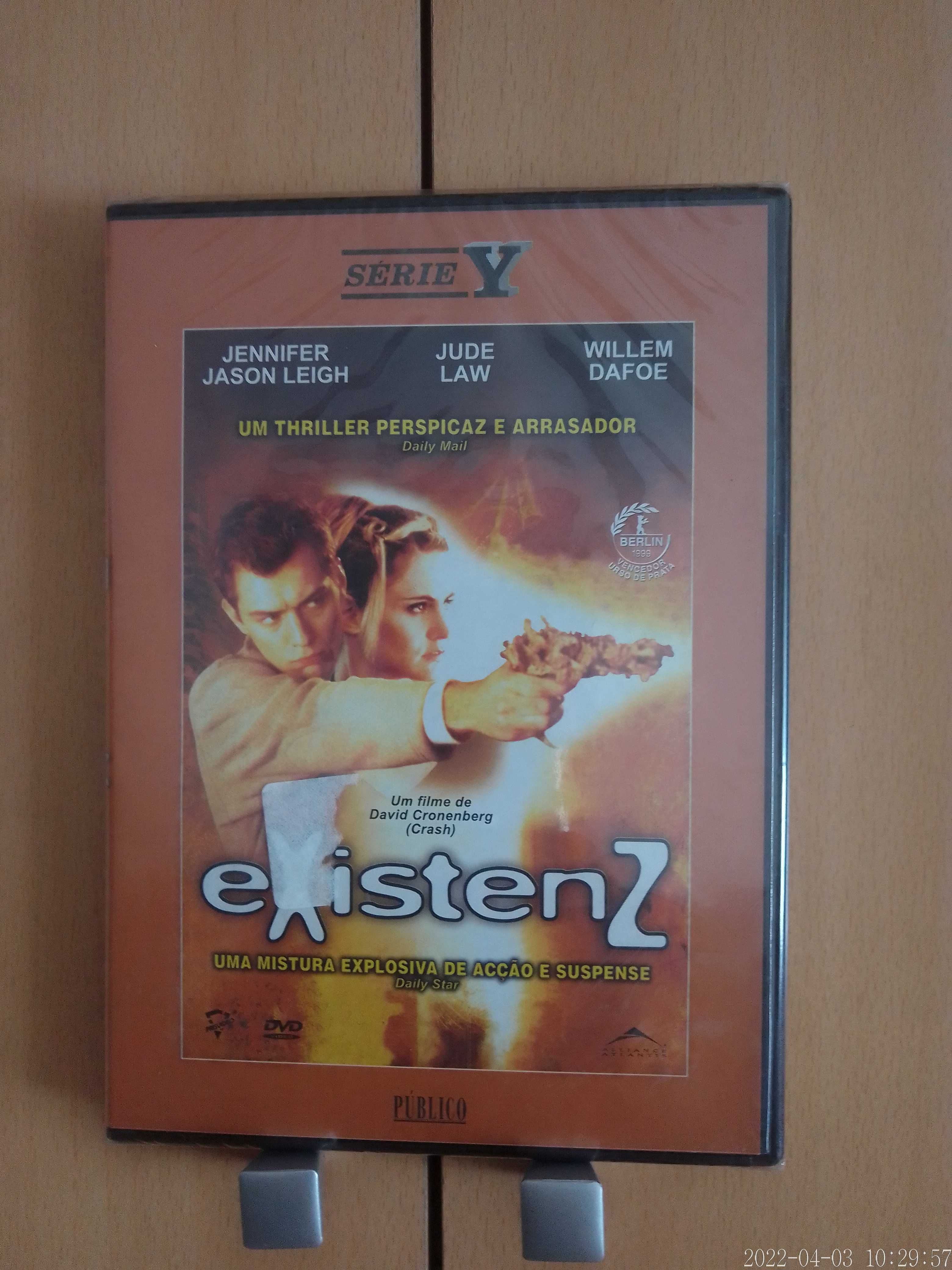 Dvd NOVO EXistenZ SELADO Filme de David Cronenberg Law Dafoe Existence