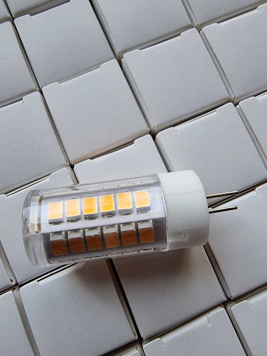 Світлодіодна LED лампа 12V 3000 К Тепле світло Скляний корпус
