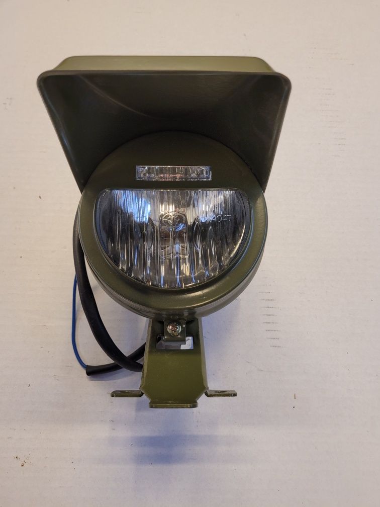Halogen szperacz M72 K 750 Jeep MW 650 uaz Ural Dniepr lampa  willys