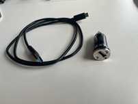 Ladowarka samochodowa i kabel type c