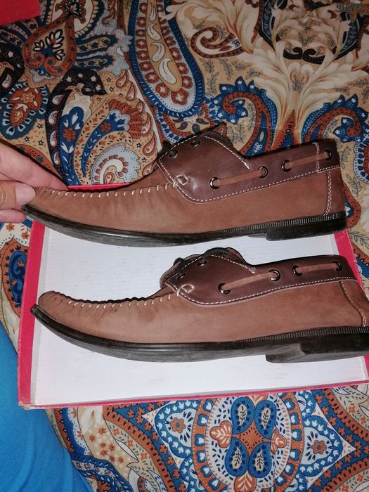 Мужские туфли, мокасины, замш