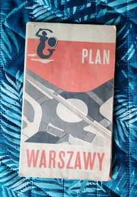 Plan miasta WARSZAWA 1973r.