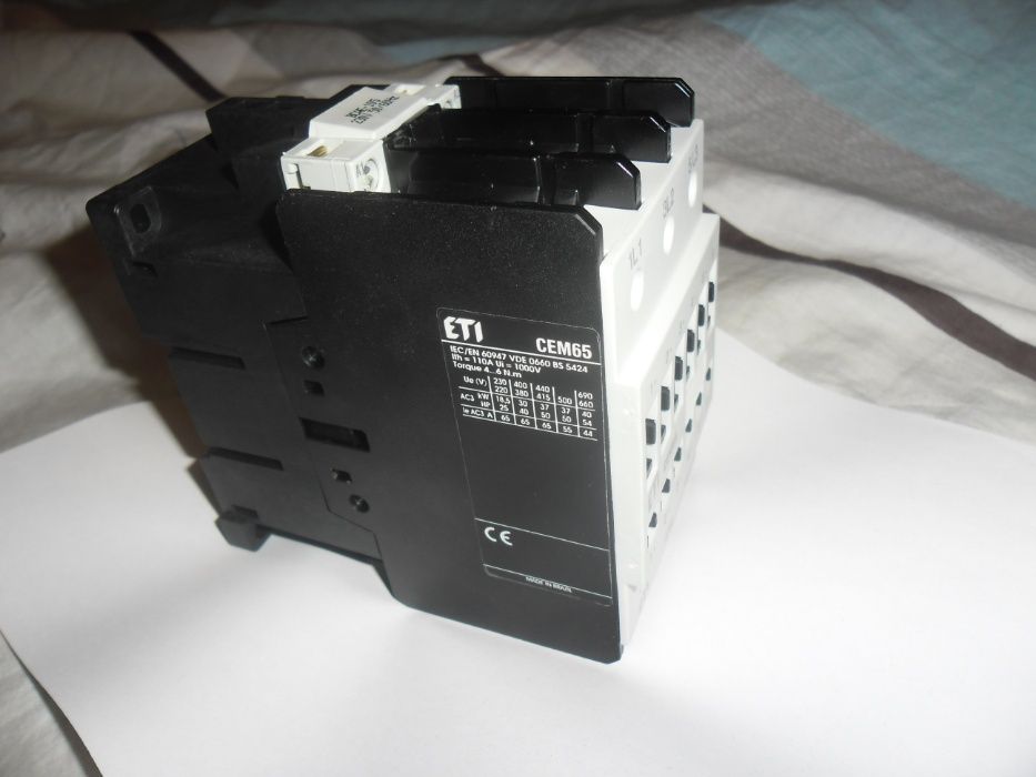 Stycznik silnikowy ETI CEM65 230V 50/60Hz