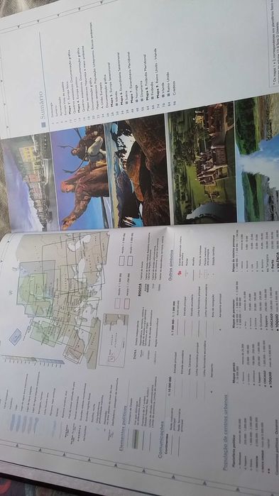 Atlas da National Geographic e do Círculo de Leitores