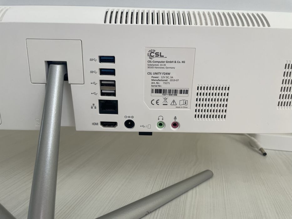 Моноблок CSL Unity F24W 4/120Gb