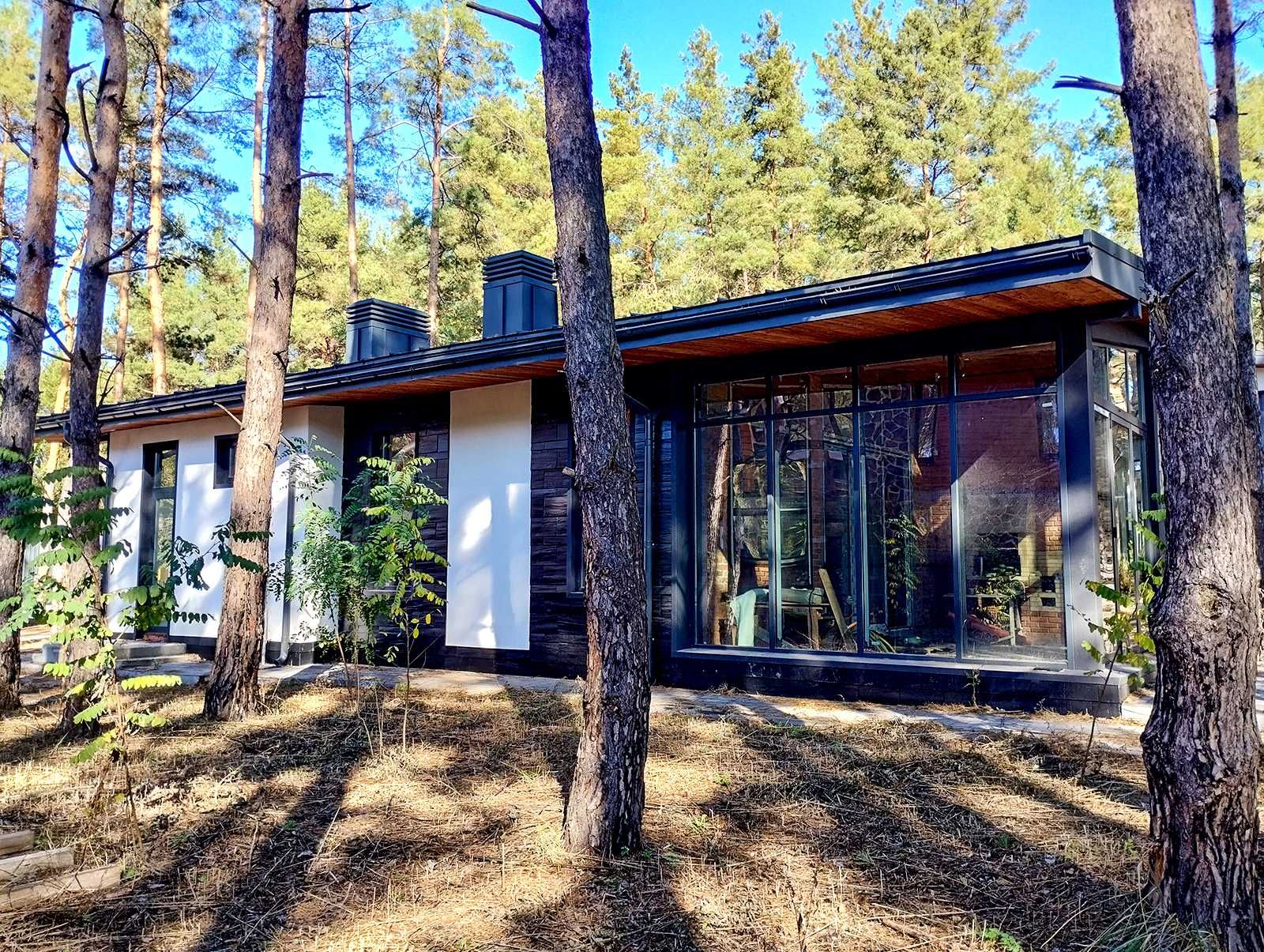 Котедж посеред лісу на території охороняємого ЖК Desna Residence