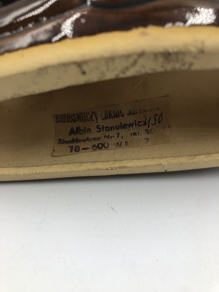 Porcelanowa figurka jelenia PRL
