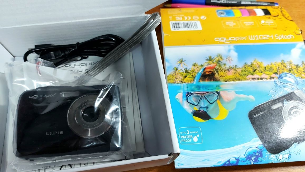 Easypix Aquapix W1024 Splash maq Aquática como NOVA