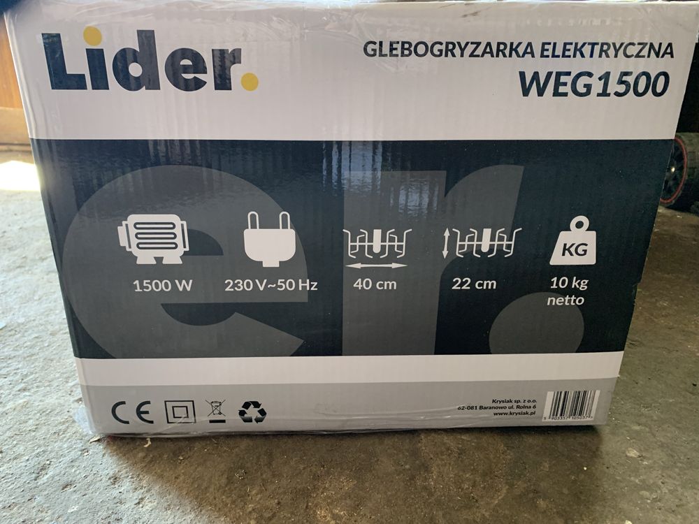 Glebogryzarka Lider WEG1500