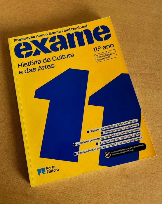 HCA - Livro de preparação para o exame (11ºano) - Porto Editora
