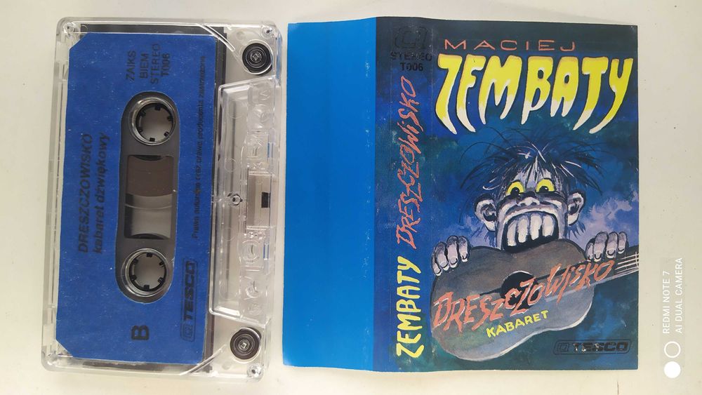 Maciej Zębaty Dreszczowisko Kabaret kaseta unikat