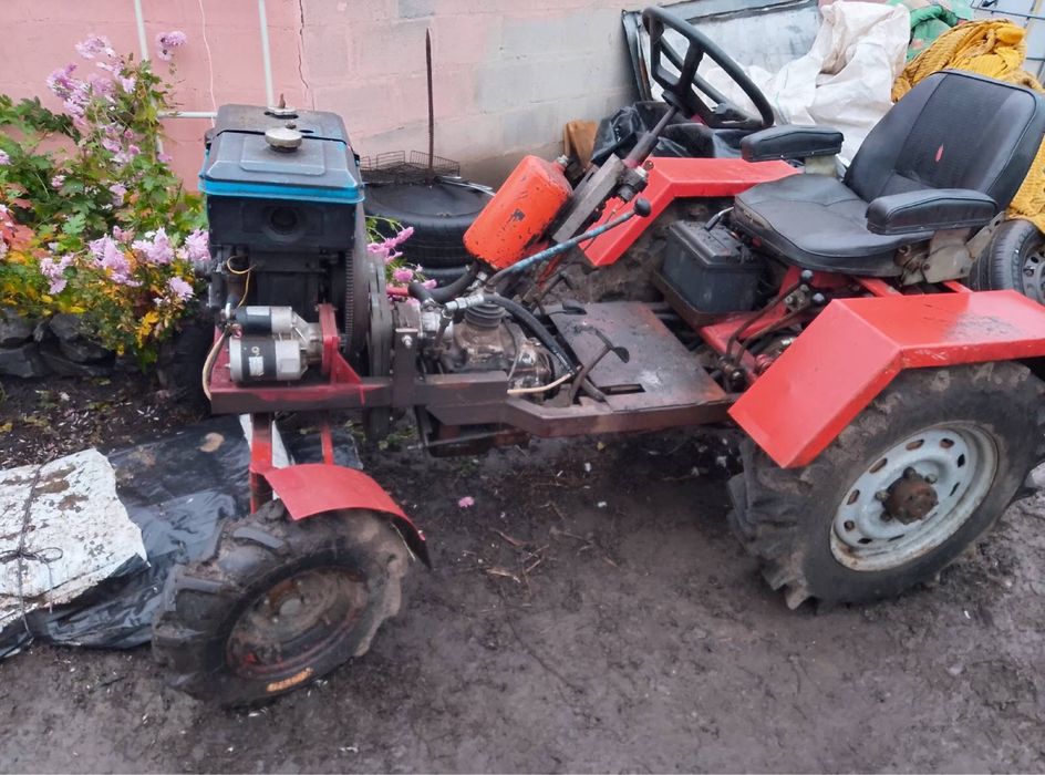 Саморобний трактор