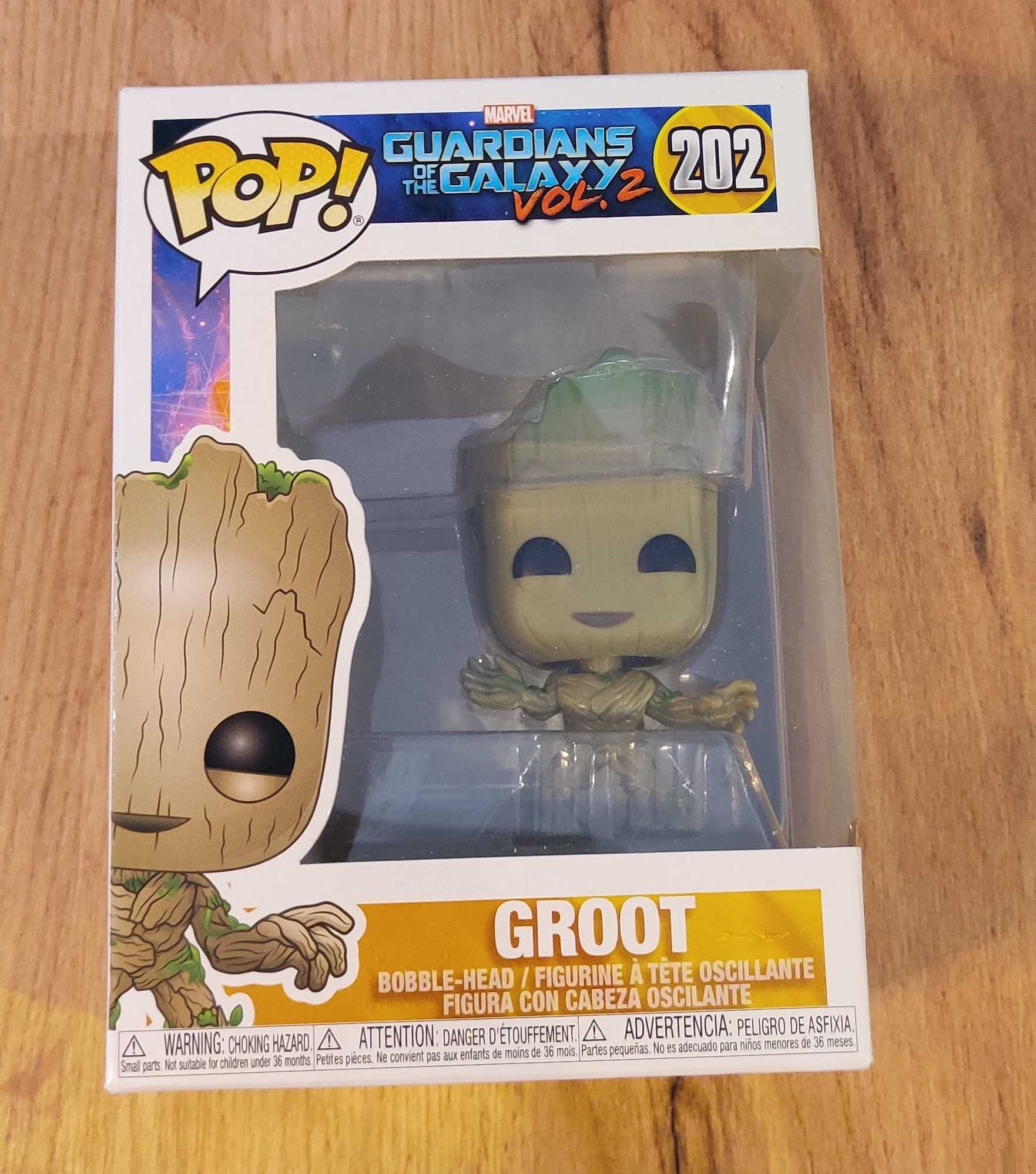 Funko Pop! Guardians of The Galaxy Vol. 2 Groot #202