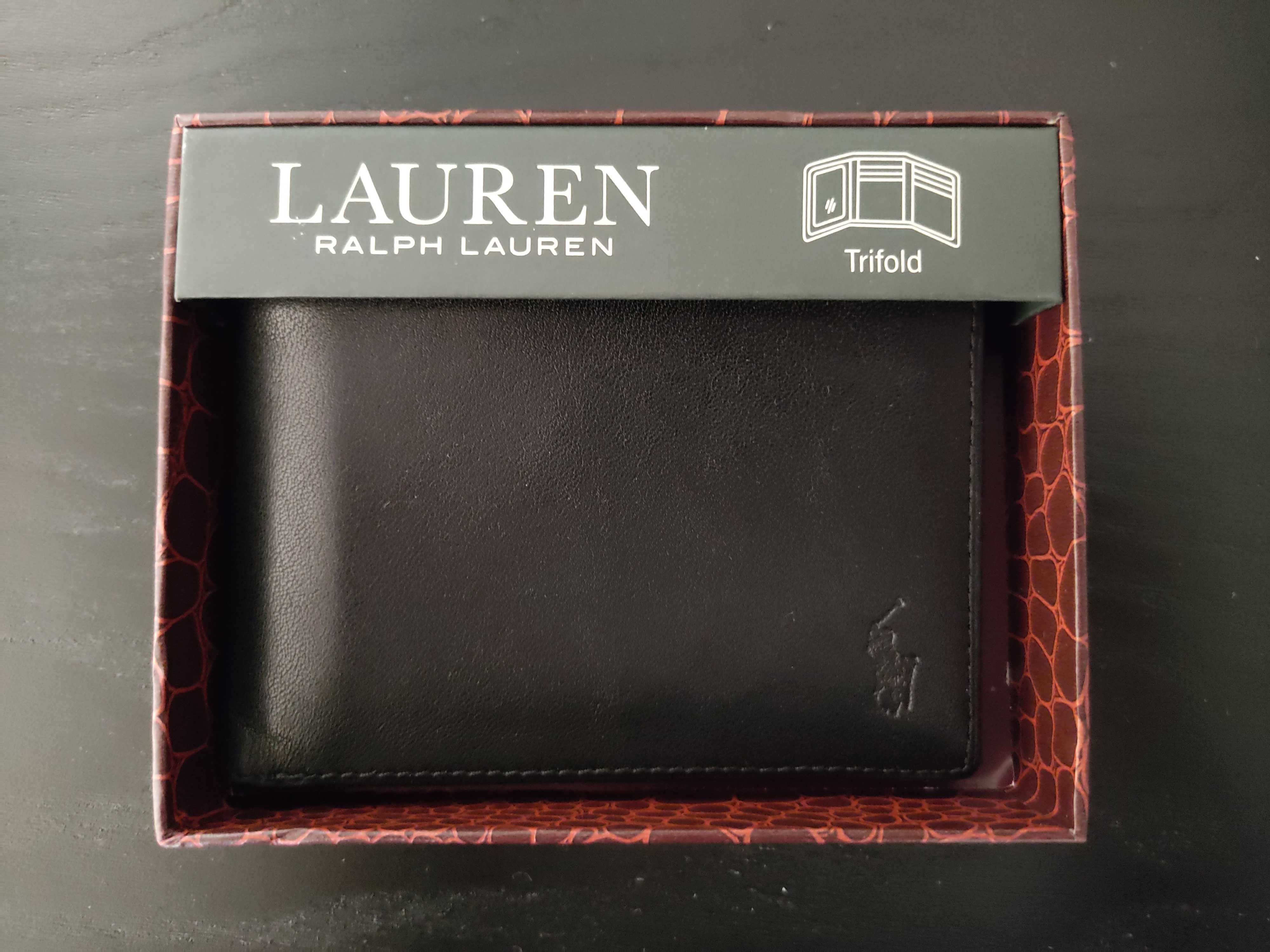 Carteira Ralph Lauren Original Preta