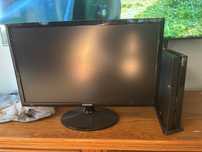 Konsola ps 4 + monitor samsung 24 cale
