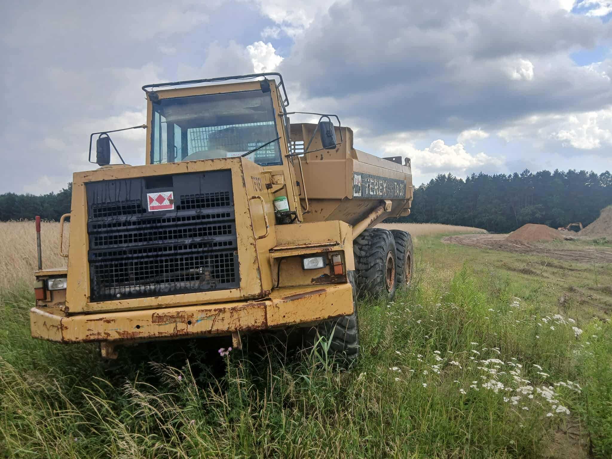 WOZIDŁO technologiczne  O&K TEREX D25 TA30. 6x6.