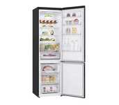 Nowa Lodówka LG GBB62BLFGC 203cm Klasa D 24m-ce gw. CZARNA