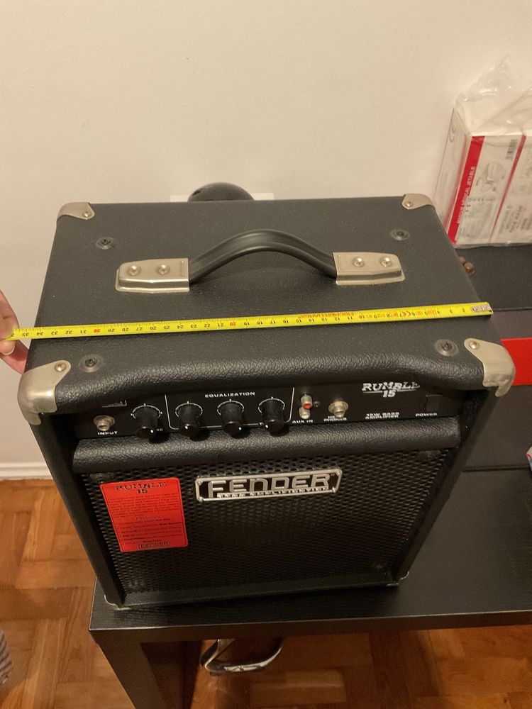 Coluna FENDER BASS AMPLIFICATION