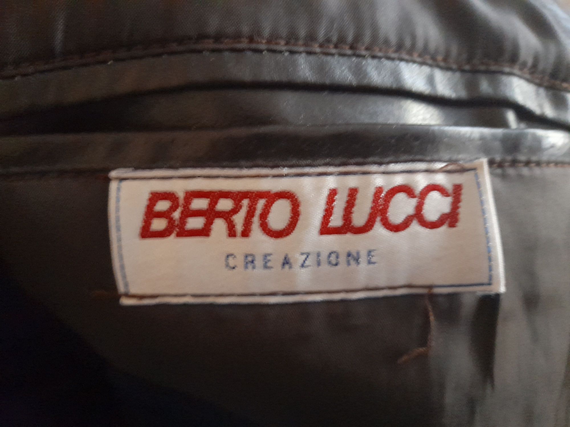 Berto Lucci Creazione kurtka skórzana roz.XL