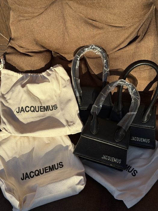 Сумка чорна jacqumus