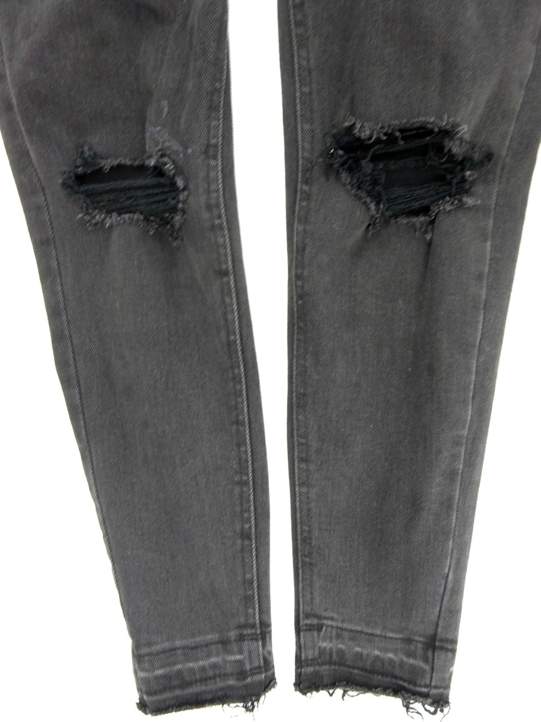 BT16 Spodnie damskie jeans skinny dżinsy wysokie rurki M 38 L 40