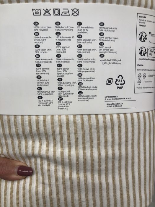 Capa de edredao de solteiro nova e embalada