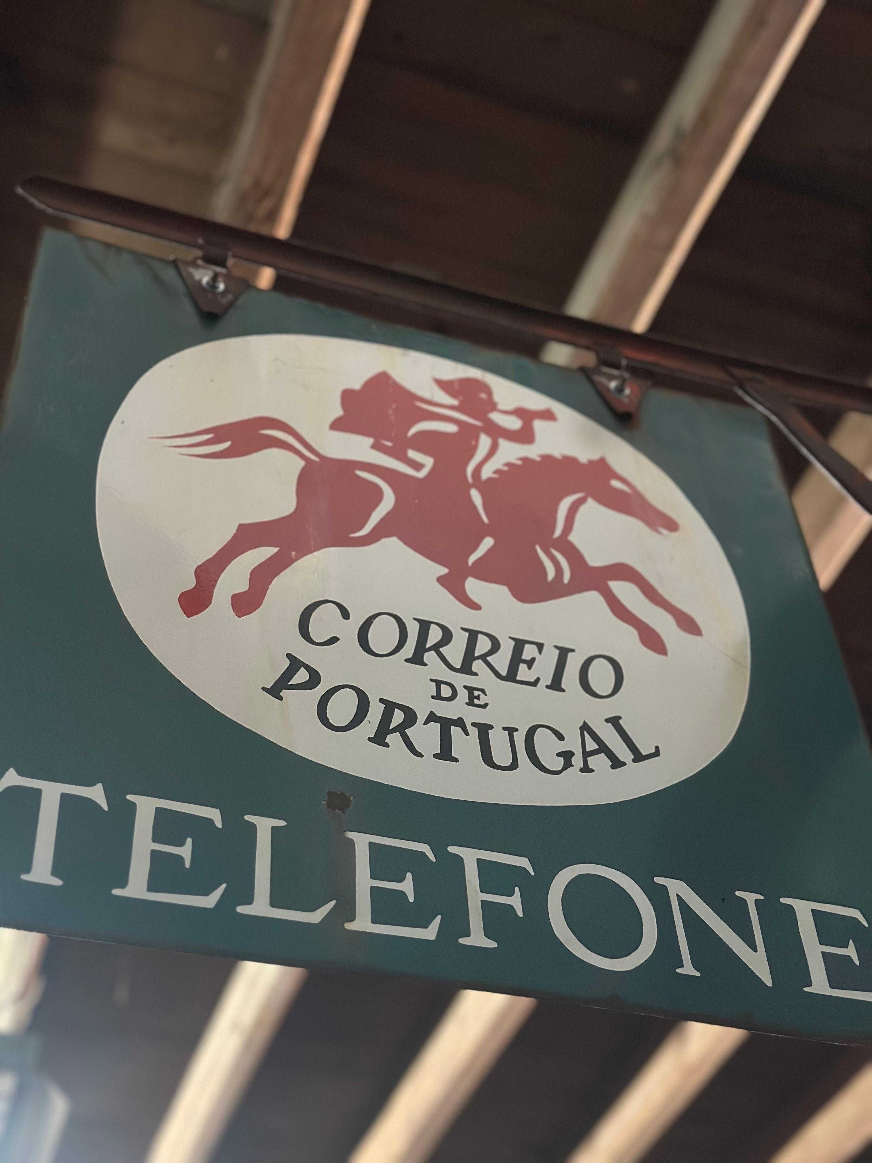 Placa Vintage Correio de Portugal