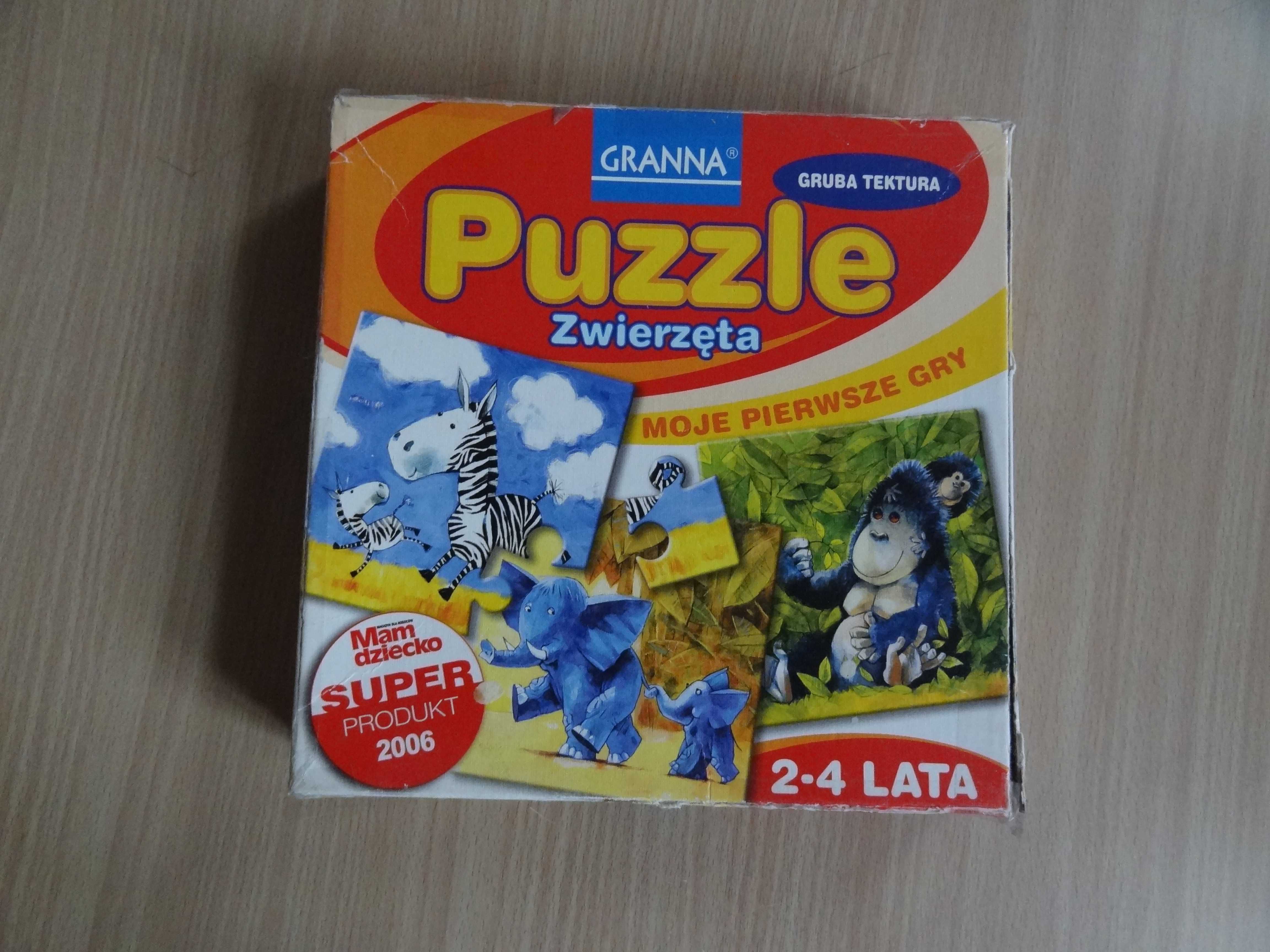 Puzzle "Zwierzęta"