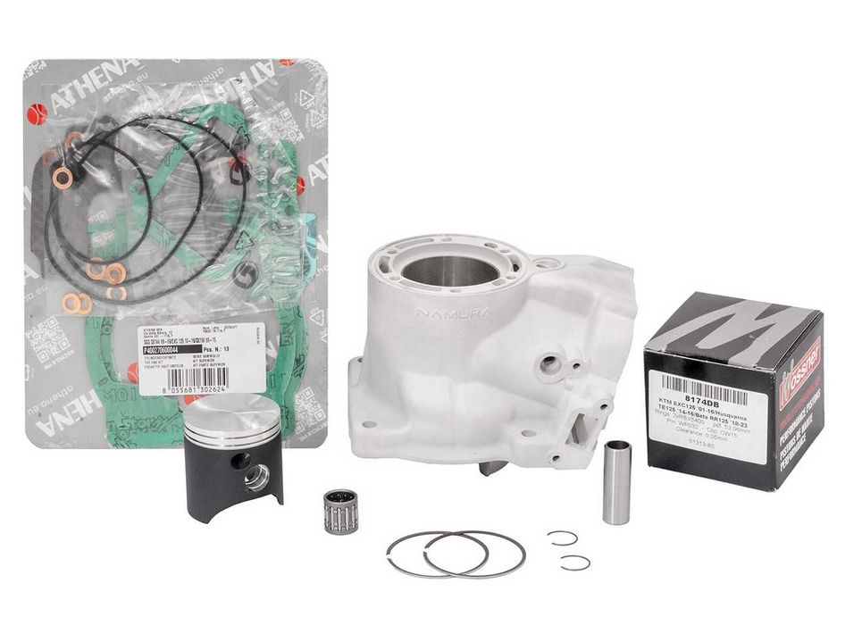 KTM sx exc 125 rok 07-15 Cylinder+tłok+komplet uszczelek+łożysko