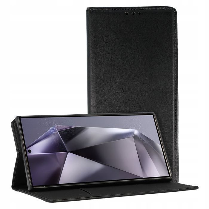Etui Z Klapką Smart Magneto Do Samsung S24+ / S24 Plus Czarne