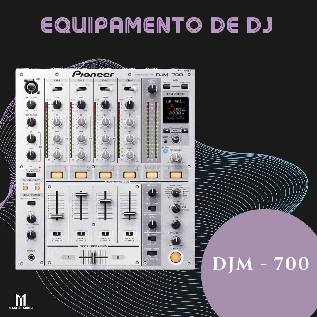 Aluguer de equipamento de DJ e sistema de som