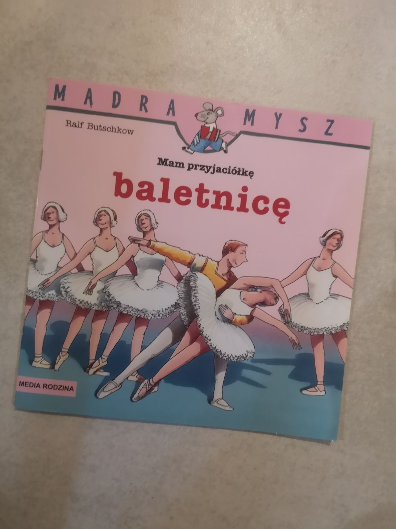 Książeczka baletnica balet