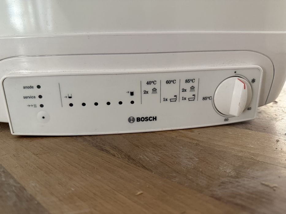 Zbiornik ścienny bojler BOSCH Tronic 5500T 80l praktycznie nowy !