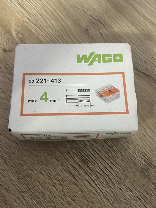 Szybkozłączka wago 221-413