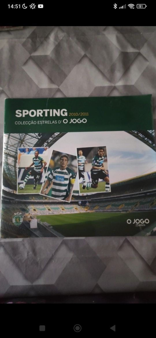 Coleção cromos Sporting