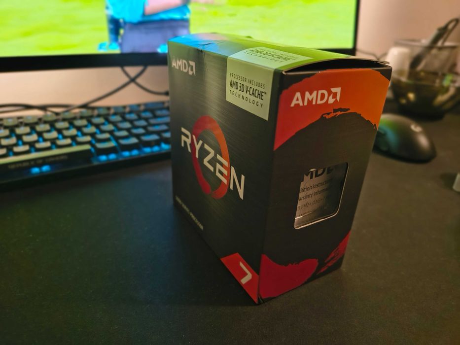 Procesor Ryzen 7 5800X3D BOX na gwarancji, stepping B2
